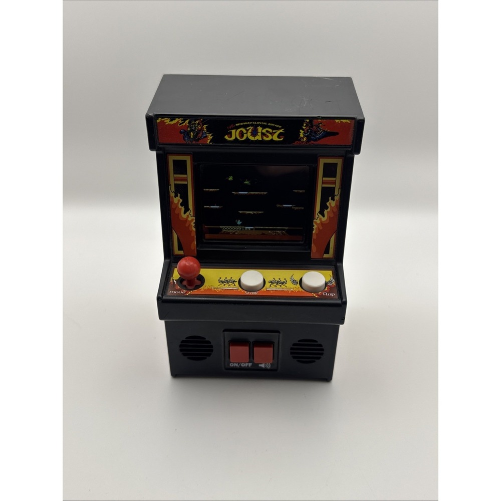 Retro Joust Mini Arcade Classics 08 Midway Classic Arcade Game - Picture 8 of 8